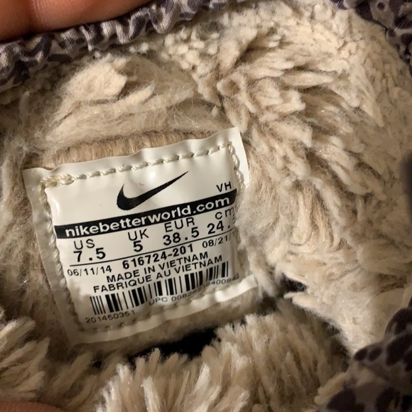 Nike Rosherun Hi Sneakerboot print size 7.5 - Picture 10 of 10